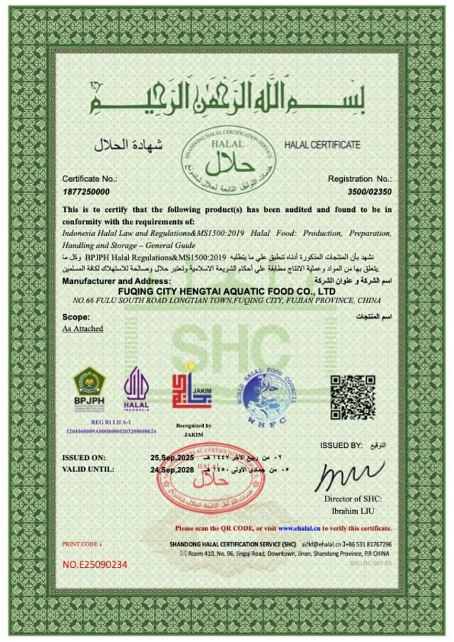 Export Certificate
